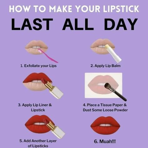 How To Make Lipstick, Makeup Hacks Tutorials, Smokey Eye Tutorial, Makeup Artist Tips, Makeup Package, Lip Makeup Tutorial, Avon Makeup, Colorful Eye Makeup, How To Apply Lipstick