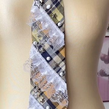 Danielle Rivera on Instagram: "Want a FREE tie??? Gonna give them all away TODAY (11/22) at 4pm PST on Whatnot! The link is in my bio✨" How To Style A Tie, Tie Upcycle, Crochet Practice, Reworked Fashion, Drawing Refrences, Artist Alley, Fashion Inspiration Design, Creative Crafts, Youtube Video