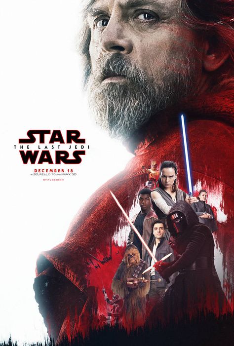 Star Wars: The Last Jedi Poster (FAN MADE) by TLDesignn Star Wars The Last Jedi, The Rise Of Skywalker, Rise Of Skywalker, Star Wars Jokes, Dvd Case, The Last Jedi, Star Wars Pictures, Star Wars Poster, Star Wars Movie