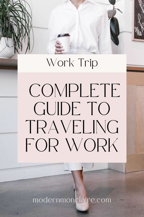 Our comprehensive guide is packed with all the tips and tricks you need to make your next business trip a success. Say goodbye to the stress of packing, navigating unfamiliar cities, and dealing with the challenges of work travel. Work Travel Tips, Packing For Work Trip Business Travel, Packing For Work Trip, Work Trip Packing List, Traveling For Work, Workplace Productivity, Work Trip, Effective Time Management, Minimalist Travel