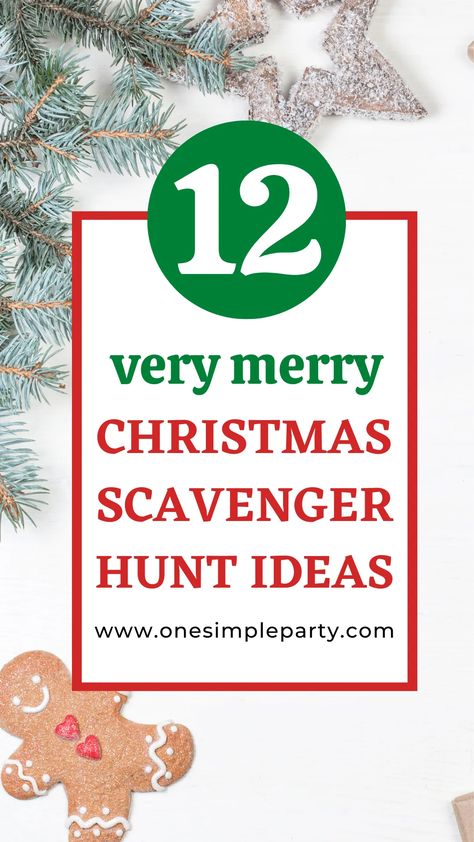 Planning a Christmas scavenger hunt this season and aren't sure where to start? Check out these 12 very merry Christmas scavenger hunt ideas. Perfect for a Christmas party, classroom celebration and family time. #christmasscavengerhuntideas #christmasscavengerhuntideasforkids #christmasscavengerhunt Christmas Scavenger Hunt Ideas, Christmas Party Classroom, Elf On The Shelf Easy, Paper Napkin Folding Ideas, Neighborhood Scavenger Hunt, Scavenger Hunt Ideas, Christmas Ornament Coloring Page, Napkin Folding Ideas, Adult Scavenger Hunt