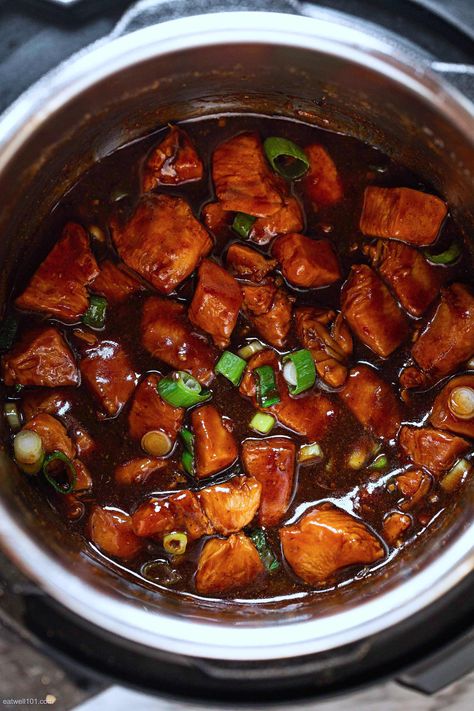 Instant Pot Chicken Teriyaki - #instantpot #chicken #recipe #eatwell101 #teriyaki - This Instant Pot Chicken Recipe will please even the pickiest eaters. - #recipe by #eatwell101 Instant Pot Chicken Teriyaki, Instant Pot Teriyaki Chicken, Butternut Squash Side Dish, Teriyaki Pineapple Chicken, Teriyaki Chicken Breast, Teriyaki Chicken Rice Bowl, Pressure Cooker Recipes Chicken, Teriyaki Chicken Bowl, Teriyaki Chicken And Rice