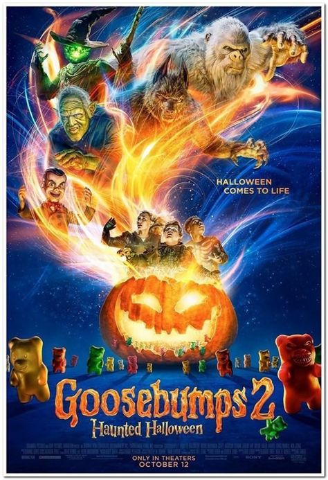 Slappy Goosebumps, Goosebumps Movie, Film Title Design, Halloween Carnival Games, Halloween Movie Poster, Goosebumps 2, Slappy The Dummy, Halloween Films, Simple Favor