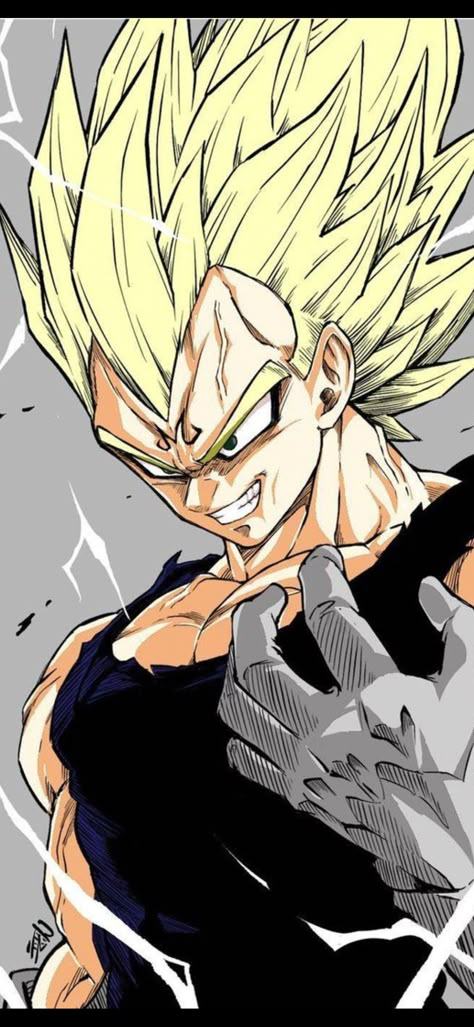 Vegeta Concept Art, Margin Vegeta, Majin Vegeta Art, Majin Vegeta Wallpapers, Majin Vegeta Drawing, Vegeta Sacrifice, Vegeta God Of Destruction, Vegeta Dbz Art, Majin Goku