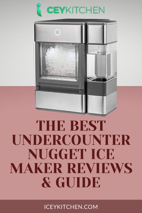 An ice maker is a significant investment for the business, so it is crucial to buy the best nugget ice maker that will pay you back. It is a big challenge, especially if you don't know much about nugget ice makers, but we are here to help. After analyzing the market, we have found the best ice maker for sale and we have also collected the reviews. So, if you don’t have much time, you can take a look at our reviews, which will help you to make a quick decision. Crushed Ice Maker, Nugget Ice, The Nugget, Nugget Ice Maker, Ice Makers, Ice Maker Machine, Ge Refrigerator, Ice Machine, Crushed Ice