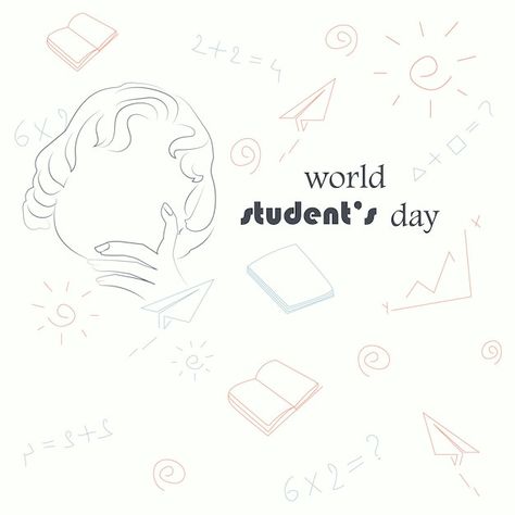 Vector vector world students day apj abd... | Premium Vector #Freepik #vector #india #education #day #classroom Apj Abdul Kalam Drawing Easy, World Students Day, World Students Day Poster, Apj Abdul Kalam Quotes On Teachers Day, International Students' Day, Study Motivation Quotes Apj Abdul Kalam, Thought Of The Day By Apj Abdul Kalam, Students Day, Fitness Workout For Women