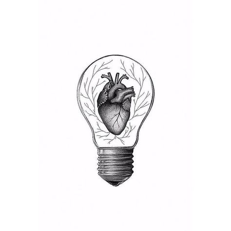 Black And White Illustrations, Tableau Art, Human Heart, Great Tattoos, Abstract Drawings, Black N White Images, Black And White Illustration, Anatomy Art, Heart Art