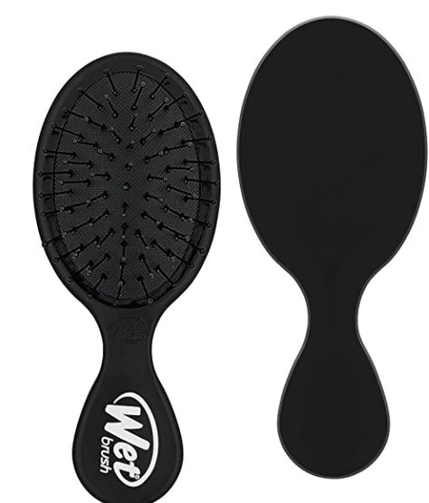 travel brush + travel + brush + essentials + pack & go bag + travel bag + must haves + amazon finds Travel Hair Brush, Bag Must Haves, Curly Thick Hair, Detangler Brush, Travel Brush, Tangle Free Hair, Purse Essentials, Travel Hairstyles, Detangling Brush