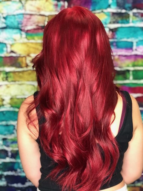 "Red Velvet" Is the Indulgent New Hair-Color Trend for Fall Velvet Hair Color, Red Velvet Hair Color, Red Velvet Hair, Red Brown Hair Color, Winter Hair Color Trends, New Hair Color Trends, Wine Hair Color, Red Hair Trends, Wine Hair