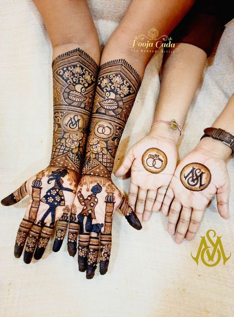 Bride And Groom Mehndi Design, Engagement Mehndi For Groom, Engagement Mehandi Idea Bride, Mehendi For Groom, Mehndi Designs For Engagement Brides, Engagement Mehendi, Traditional Mehndi Designs, Traditional Mehndi, Engagement Mehndi