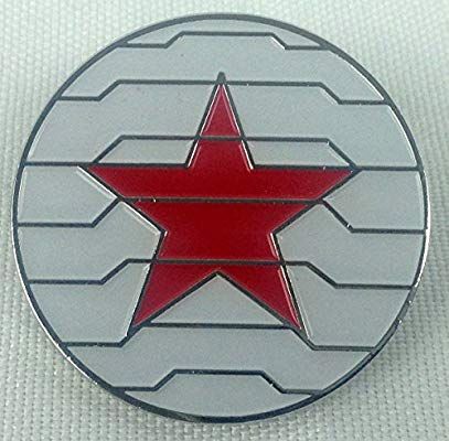 Amazon.com : Marvel's Captain America Movie - WINTER SOLDIER - Enamel Lapel Pin - Avengers! Bucky : Everything Else Avengers Bucky, Marvel Diy, Marvel Jewelry, Captain America Movie, Marvel Tattoos, Movie Pins, Cd Art, Enamel Badges, Marvel Captain America