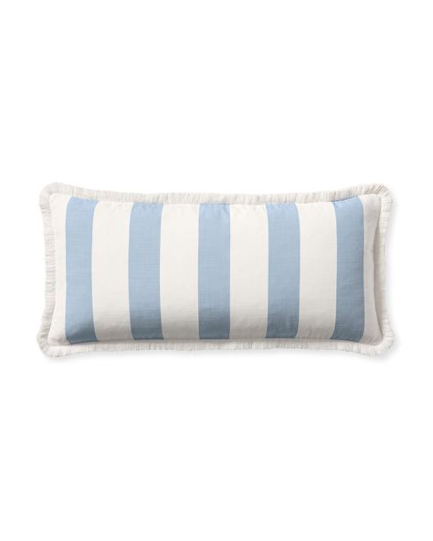 Colorful Pillow, Serena And Lily, Coastal Blue, Serena & Lily, Love More, Bold Stripes, Stripe Pillow, Colorful Pillows, Sand Color