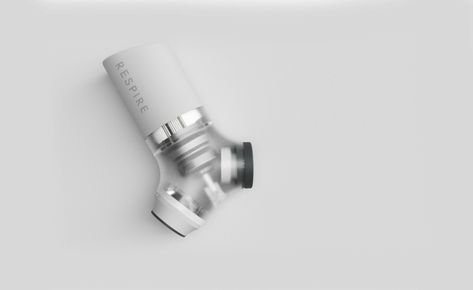 RESPIRE - A Smart Inhaler on Behance Inhaler Design, Road Sweeper, Asthma Inhaler, Chronic Obstructive Pulmonary Disease, Asthma Symptoms, Pulmonary Disease, Medical Design, Asthma Attacks, Leaky Gut