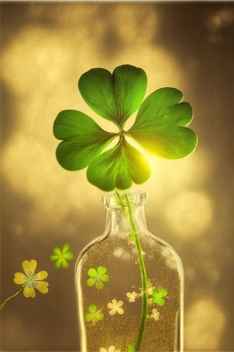 Day Wallpaper Aesthetic, St Patricks Day Wallpaper, Good Luck Clover, Green Leaf Wallpaper, Whatsapp Wallpapers Hd, Lucky Wallpaper, Day Wallpaper, Iphone Wallpaper Hd Nature, Lovely Flowers Wallpaper