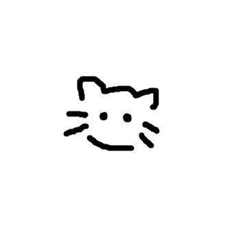 Simple Stickers To Draw, Simple Icons Aesthetic, Ideas De Dibujos Aesthetic Faciles, Cat Easy Drawing, Kitty Doodles, Cat Drawing Simple, Cute Mini Drawings, Black Doodles, 헬로키티 배경화면