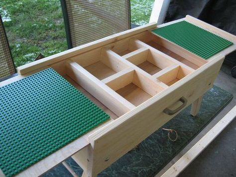 Table Lego Diy, Lego Tables, Table Lego, Lego Table Diy, Diy Lego, Lego Diy, Lego Table, Lego Room, Lego Storage