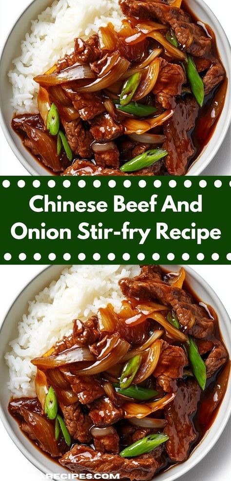 Craving a quick, delicious dinner? This Chinese Beef and Onion Stir-fry is a fantastic choice. It's packed with flavor and takes just minutes to prepare, making it perfect for busy weeknights with the family. Chinese Beef, Marinated Beef, Fried Beef, Beef Stir Fry, Tender Beef, Quick Weeknight Meals, Stir Fry Recipes, Hoisin Sauce, Easy Weeknight Meals