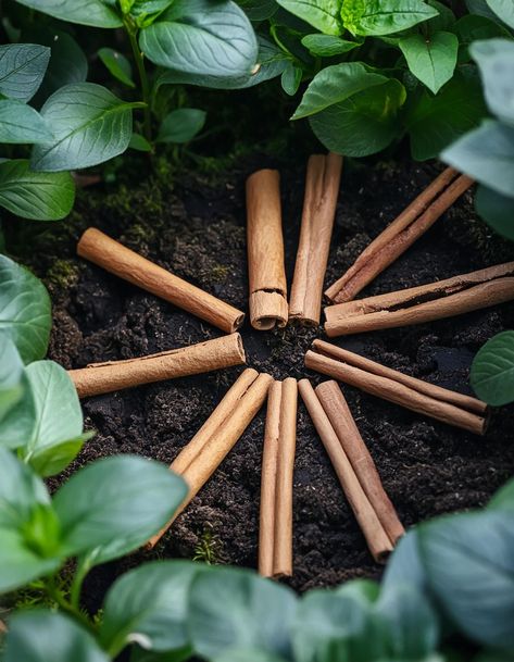 Cinnamon For House Plants, Cinnamon On Plants, Cinnamon On Plant Soil, Grow Cinnamon, How To Grind Cinnamon Sticks, Cinnamon Plant, Grow Garlic Indoors, Long Blooming Perennials, Gardening Vegetables