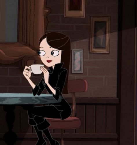 Vanessa Doofenshmirtz Icon, Vanessa Doofenshmirtz Aesthetic, Ferb Vanessa, Ferb And Vanessa, Vanessa Doofenshmirtz, Vanessa Core, Movies Cartoon, Phineas E Ferb, Phineas Y Ferb