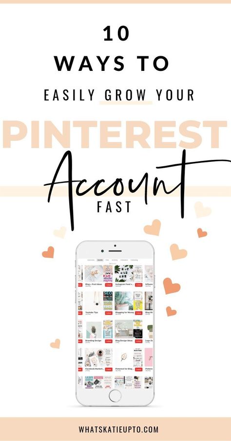 Let’s cover the 10 best ways to grow your Pinterest account fast over the next month // Whats Katie Up To --  #seo #pinterest #blogtraffic Digital Marketing Logo, Pinterest Growth, Pinterest Seo, Pinterest Traffic, Pinterest Management, Social Media Planner, Pinterest Marketing Strategy, Blogger Tips, Pinterest Strategy