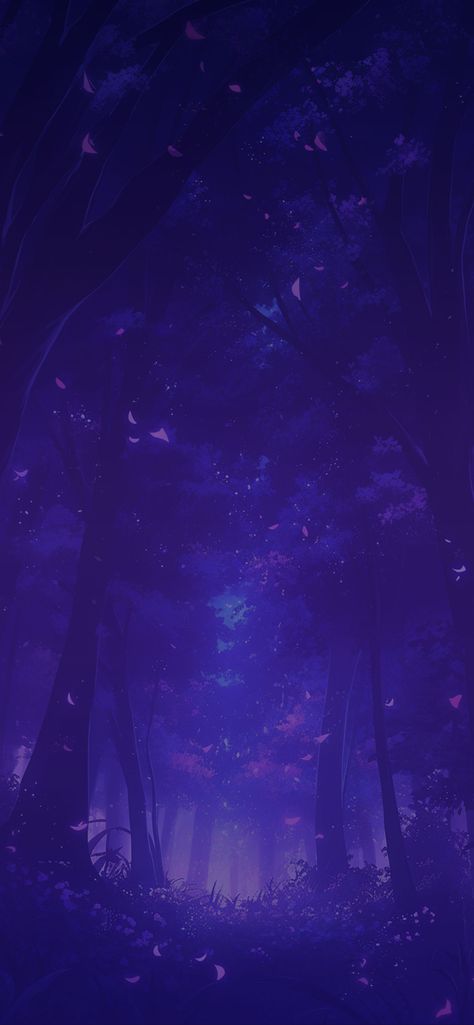 Magic Dark Purple Forest Wallpapers Purple Magic Wallpaper, Purple Forest Wallpaper, Nails For 15, Purple Chrome Nails, Dark Purple Nails, Black And Purple Wallpaper, Purple Chrome, Purple Forest, Painting Nails