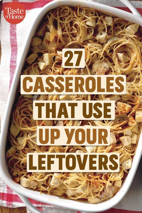 Leftover Beef Tips Ideas, Recipes That Make Good Leftovers, Leftover Casserole Recipes, Meals That Make Good Leftovers, Steak Casserole Recipes, Crockpot Casseroles, Chicken Florentine Casserole, Delicious Casseroles, Steak Casserole