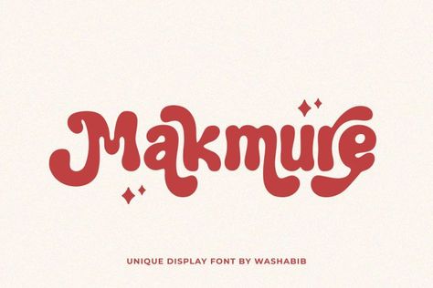 Makmure Font - Dafont Free Dafont Fonts, Hand Drawn Font, Hand Drawn Fonts, Typography Love, Online Fonts, Aesthetic Fonts, Type Foundry, Cute Fonts, Graphic Design Fonts