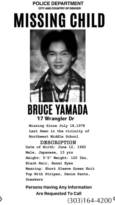 Black Phone Victims, Bruce Yamada Missing Poster, The Black Phone Movie Missing Posters, Bruce Yamada Aesthetic, Black Phone Missing Poster, The Black Phone Missing Flyers, Missing People Posters, The Black Phone Movie Poster, The Black Phone Bruce