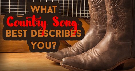 What Country Song Best Describes You? - Quiz - Quizony.com Guess The Country Song, Country Music Quiz, Cody Johnson Lyrics, Contry Music, Carly Pearce, Old Country Songs, Personality Type Quiz, Male Country Singers, Relationship Quiz