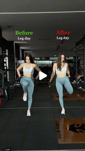 Nicole De Leonardis| Lift & Shine on Instagram: "Warm-up before leg day vs. post-workout stretch!
Don't skip either if you want to see results and avoid injuries! 🥳 

#leg #legday #legworkout #stretch #warmup #before #after #tips #gymtips #gym #fitnesstips" Post Leg Day Stretches, Warm Up Exercise Before Workout, Post Workout Stretches, Gym Tips, Workout Warm Up, After Workout, Leg Day, Legs Day, Shine On