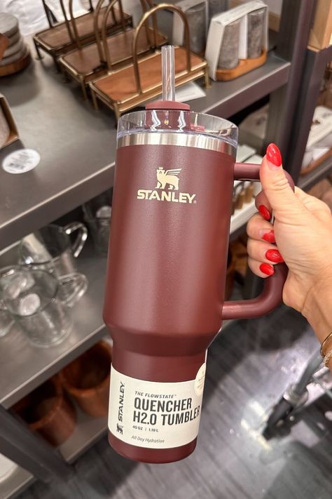 stanley / target finds Fall Stanley Cup, Stanley Colors, Trendy Drinks, Space Iphone Wallpaper, Items For College, Fall White, Cute Water Bottles, Stanley Quencher, Target Finds