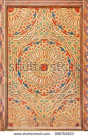 Moorish Art, Art Marocain, Wooden Doors, African Art, 3d Objects, Photo Editing, Every Day, Royalty Free Stock Photos, Doors