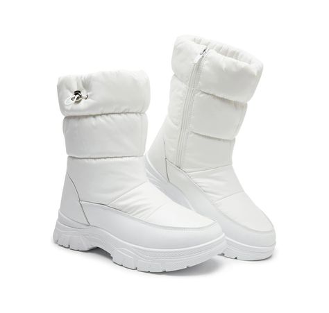 Womens Winter Boots Snow, Winter Boots Women Snow, Winter Boots Snow, Boots For Women Black, Womens Winter Boots, Snow Boots For Women, Warm Winter Boots, Winter Knit Hats, White Snow