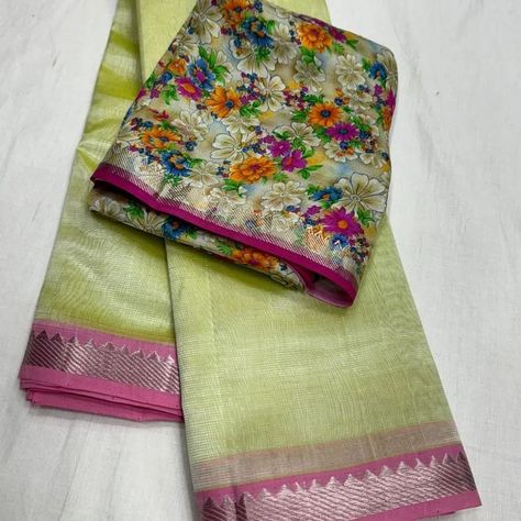 Material:- mangalagiri handloom pattu by cotton Model:- 50/50border plain pattu saree Extra 50/50 border digital printed blouse Pattu Saree, July 11, Printed Blouse, 50 50, Silk Sarees, 50 %, Saree, Digital Prints, Silk