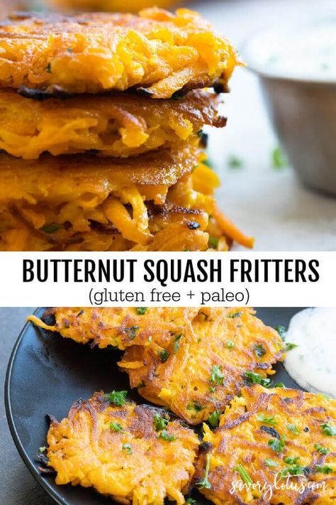 Aid Diet, Butternut Squash Fritters, Aip Protocol, Savory Butternut Squash, Butternut Squash Pasta Sauce, Squash Fritters, Food Planning, Easy Butternut Squash, Winter Foods