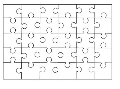 Free puzzle template 30 pieces 30 Piece Puzzle Template, How To Make Puzzle Pieces, Blank Puzzle Pieces, Blank Puzzle, Puzzle Piece Template, Birthday Card Template Free, Free Jigsaw Puzzles, Puzzle Template, Dragonfly Wall Art