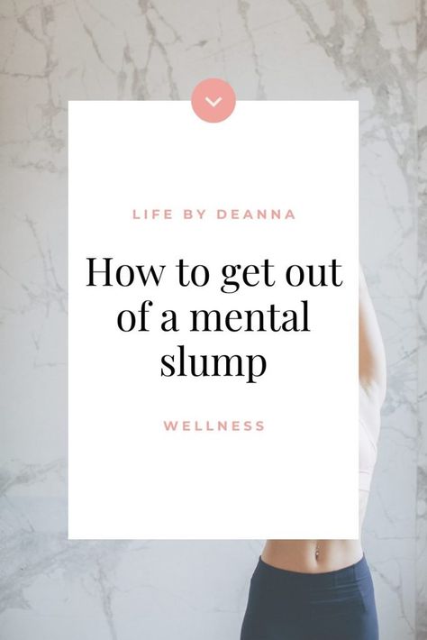 How To Quickly Get Out Of A Mental Slump › Life by Deanna Morning Journal Prompts, Worst Feeling, Instagram Popular, Feeling Drained, Get Back To Work, Slumping, Workout Moves, Bad Feeling, How Do I Get