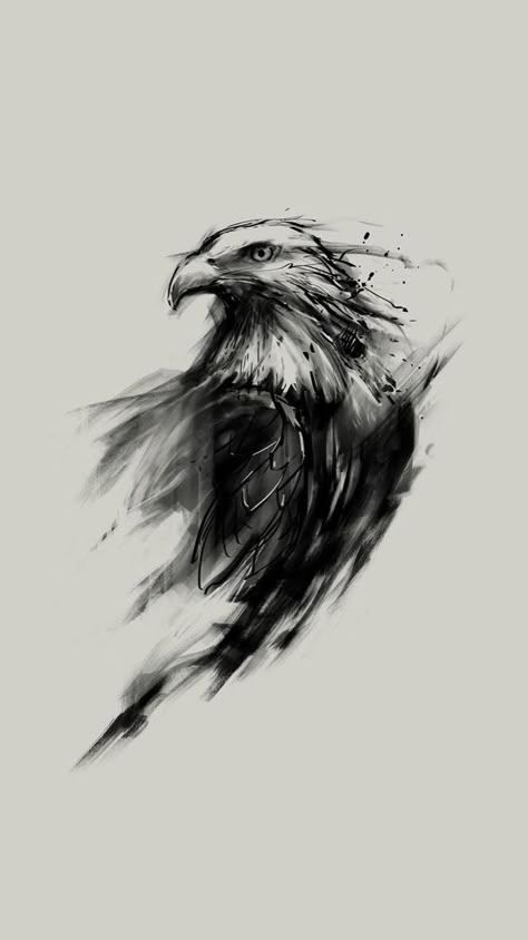 Contemporary Wildlife Art, Wildlife Tattoo, Eagle Tattoo, Space Tattoo, Horse Silhouette, Jacket Ideas, Dark Art Illustrations, Animal Sketches, Wildlife Art