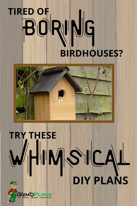 Wooden Birdhouses Diy Bird House Plans, Birdhouse Patterns Free Bird House Plans, Unique Bird Houses Diy, Birdhouse Painting Ideas, Diy Birdhouse Plans, Birdhouses Diy, Birdhouse Woodworking Plans, Birdhouse Diy, Bluebird House Plans