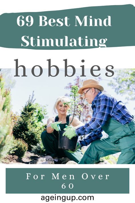 hobbies for men over 60 Hobbies For Elderly Women, Activities For Senior Men, Hobbies For Men In 30s, Sister Activities, Men Over 60, Men Over 50, Adult Hobbies, Hobbies For Men, Hobby Gifts