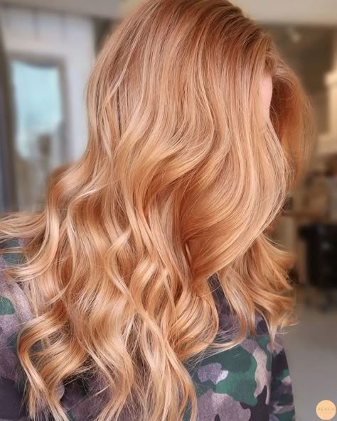 Gingerbread Caramel Hair, Gingerbread Caramel, Apricot Hair, Copper Blonde Hair Color, Hair Color Mahogany, Strawberry Blond, Copper Blonde Hair, Hair Colors To Try, Red Blonde Hair