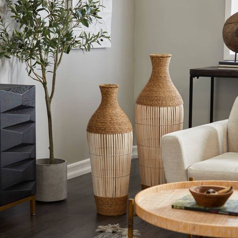 Large floor vase decor