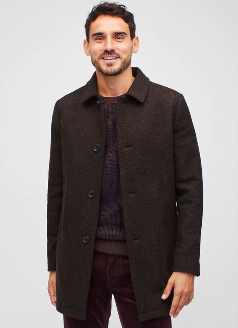 Outerwear Overhaul: These Are The 23 Best Men's Pea Coats, Car Coats, Walker Coats, and Overcoats Mens Car Coat, Wool Car Coat, Mens Fashion Coat, Peacoat Men, Mens Wool Coats, Winter Overcoat, Wool Trench Coat, Stylish Coat, Mens Winter Coat