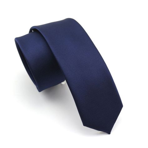 Jim Halpert Costume - The Office Check more at https://costumerocket.com/jim-halpert-costume/ Dark Blue Tie, Formal Tie, Jim Halpert, Navy Blue Tie, Slim Tie, Ties For Men, Tie Design, Polyethylene Terephthalate, Eco Friendly Fashion