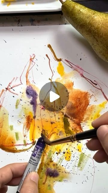 Daniel Smith Artists Materials on Instagram: "@paulwang_sg  Amazing and friendly use of watercolor sticks ☺️ Thanks for sharing your process Paul. 

#repost @paulwang_sg 

THIS IS PEAR TIME - a little play to relax and have fun. Stay tuned for the transformation and deconstruction phase!! #watercolor 

#danielsmith #danielsmithartistsmaterials #watercolourpainting #watercolourart #watercolorsticks #danielsmith #danielsmithwatercolors" Mixing Watercolour Skin Tones, Watercolor Pears, Paul Dmoch Watercolor Painting, Daniel Marshall Watercolor, Mixing Watercolors Daniel Smith Essentials, Daniel Smith Watercolor Swatches, Daniel Smith Watercolor, Artist Materials, Watercolor Mixing