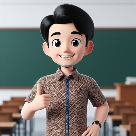 Mr. Teacher Teacher Cartoon, Male Teacher, Happy Teachers Day, Cartoon Man, Girly Art Illustrations, Girly Art, Anime Chibi, Cartoon Characters, Pixar