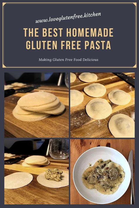 homemdae gluten free pasta, homemade gluten free ravioli Gluten Free Ravioli Recipe, Best Gluten Free Pasta, Gluten Free Pasta Dough, Homemade Gluten Free Pasta, Gluten Free Ravioli, Gluten Free Pastry, Gluten Free Tortillas, Homemade Ravioli, Ravioli Recipe