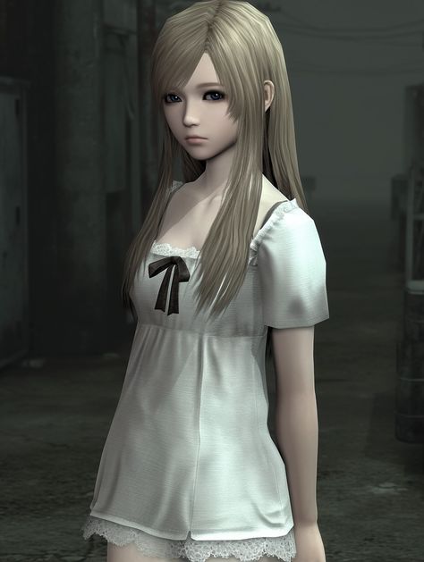 Custom Cast Character Ideas, Fatal Frame Outfit, Fatal Frame Aesthetic, Horror Game Protagonist, Japanese Horror, Fatal Frame, Female Protagonist, 영감을 주는 캐릭터, Gaming Clothes