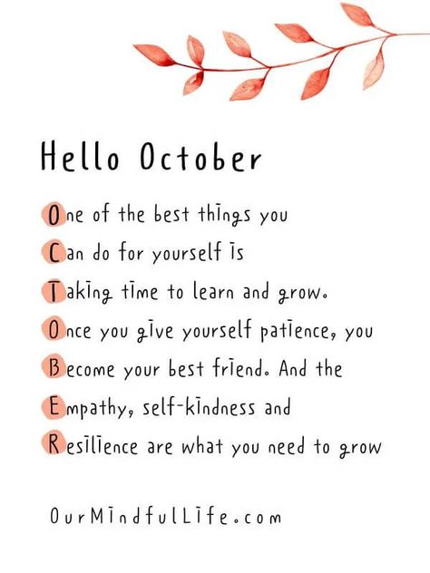 New Month Quotes, Calendar Quotes, October Quotes, Quotes 2023, Monthly Quotes, Hello October, Happy October, Vie Motivation, Autumn Quotes