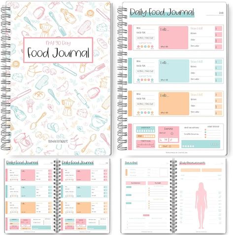 Easily tack your food, best dieting tracker available to buy!!! My 90 Day Food Journal: Daily Food Journal, 90 Day Meal Tracker & Planner, Fitness Diet Wellness Planner, Habit Tracker, Weight Loss Tracker, Nutrition Log, Daily Food Diary - A5 Colorful Sky #diet #tracker #weightloss #foodjournal Food Daily Planner, Daily Food Journal, Nutrition Tracker, Planner Habit Tracker, Meal Tracker, Diet Diary, Diet Tracker, Planner Fitness, Wellness Planner